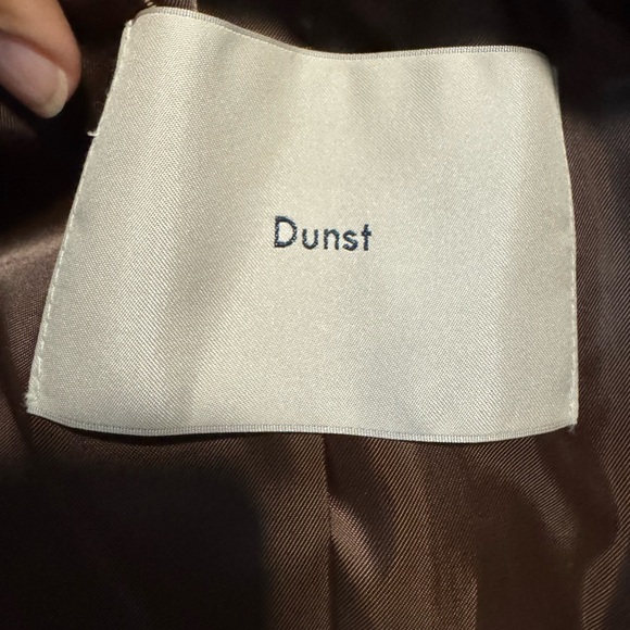 DUNST Tailored Double Breast Wool Coat - Picture 6 of 7
